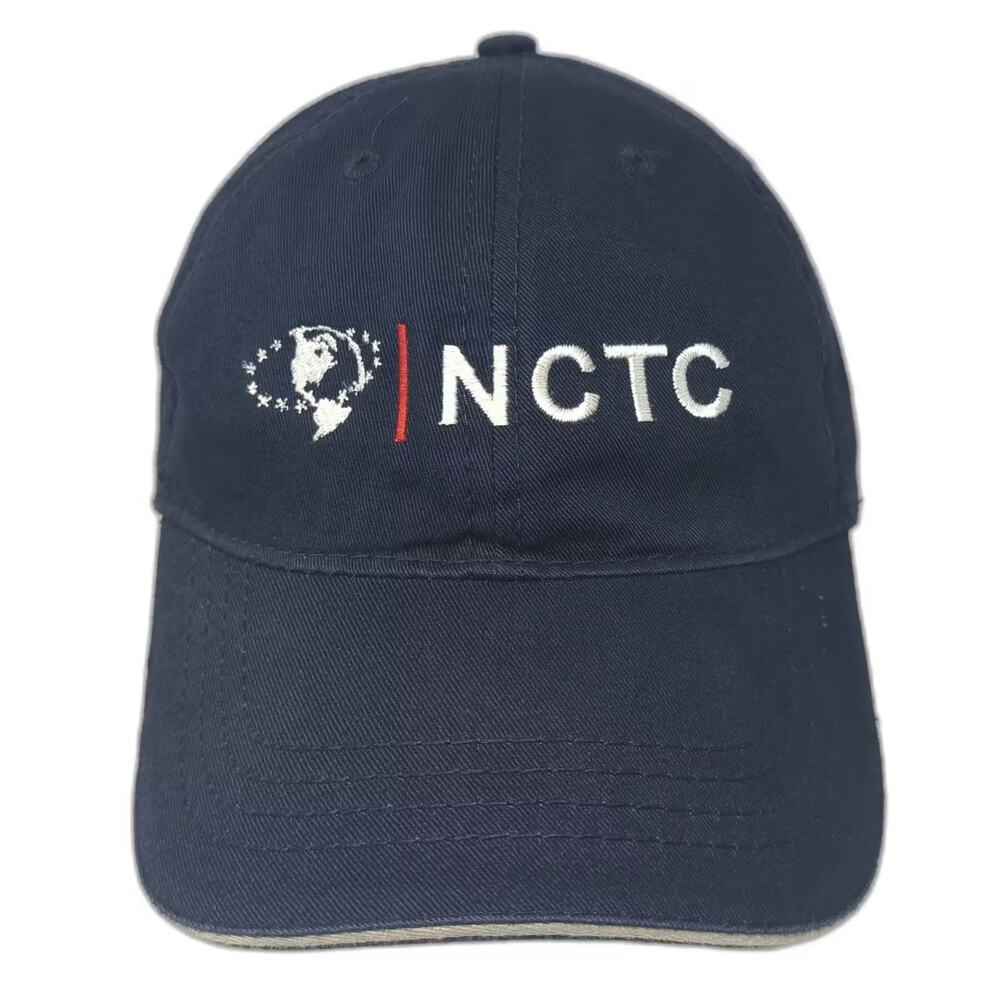 Velocity Baseball Cap Blue White OS NCTC United to Protect Embroidered Hat